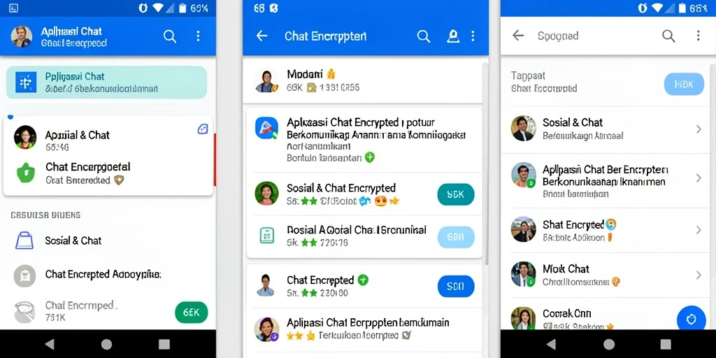 Tampilan antarmuka aplikasi 66K yang aman dan ramah pengguna.